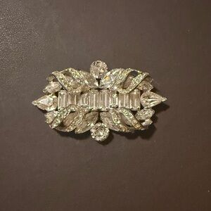 Eisenberg Rhinestone Statement Brooch